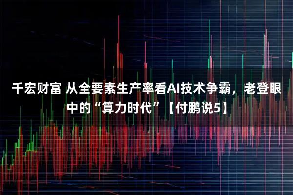 千宏财富 从全要素生产率看AI技术争霸，老登眼中的“算力时代”【付鹏说5】